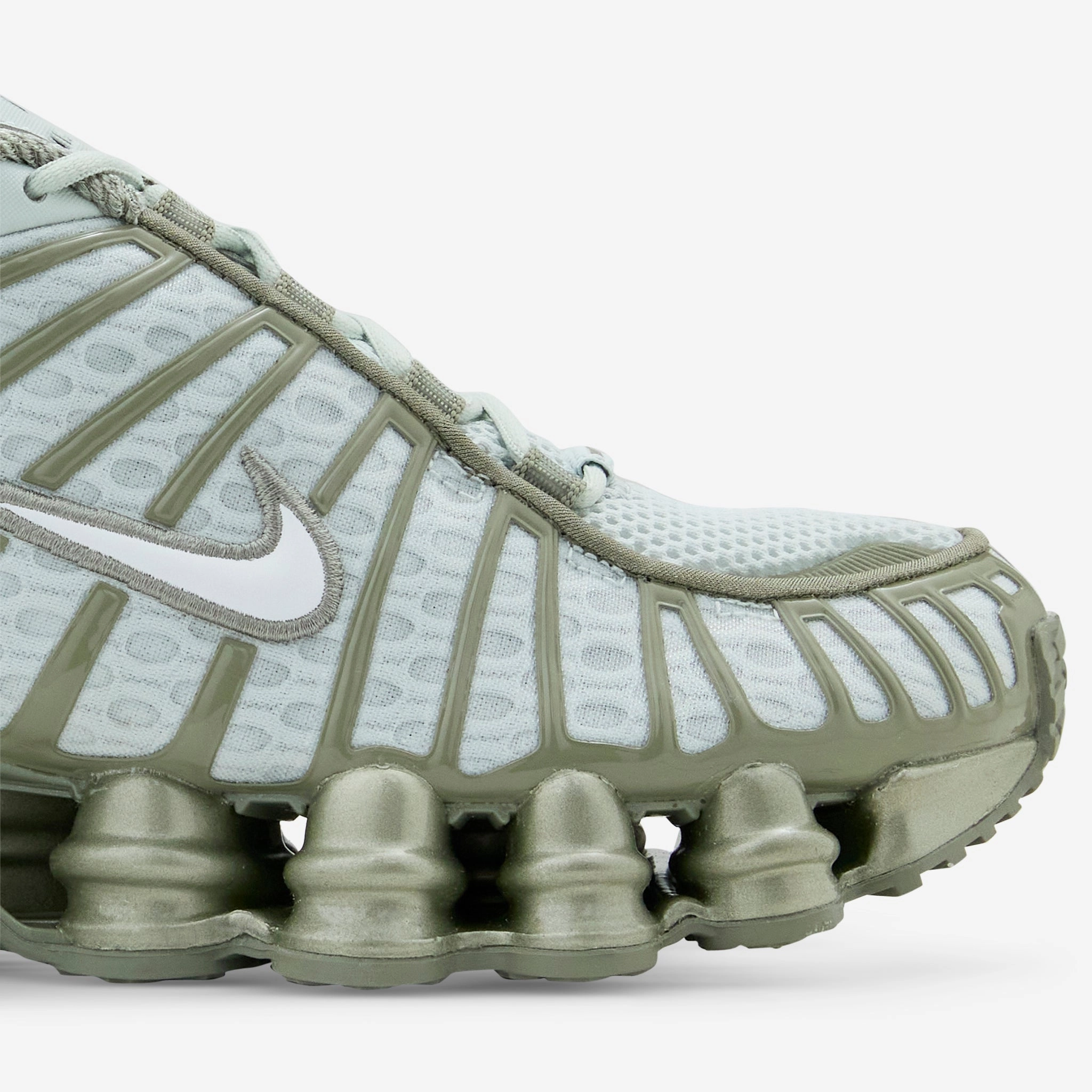 Women's Shox TL Light Silver | White | Light Army