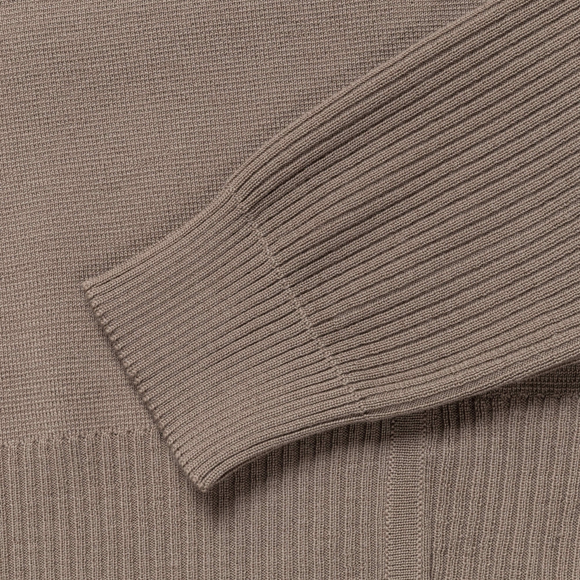 Womens ESC Knit Sweater - Sepia Stone/Clear