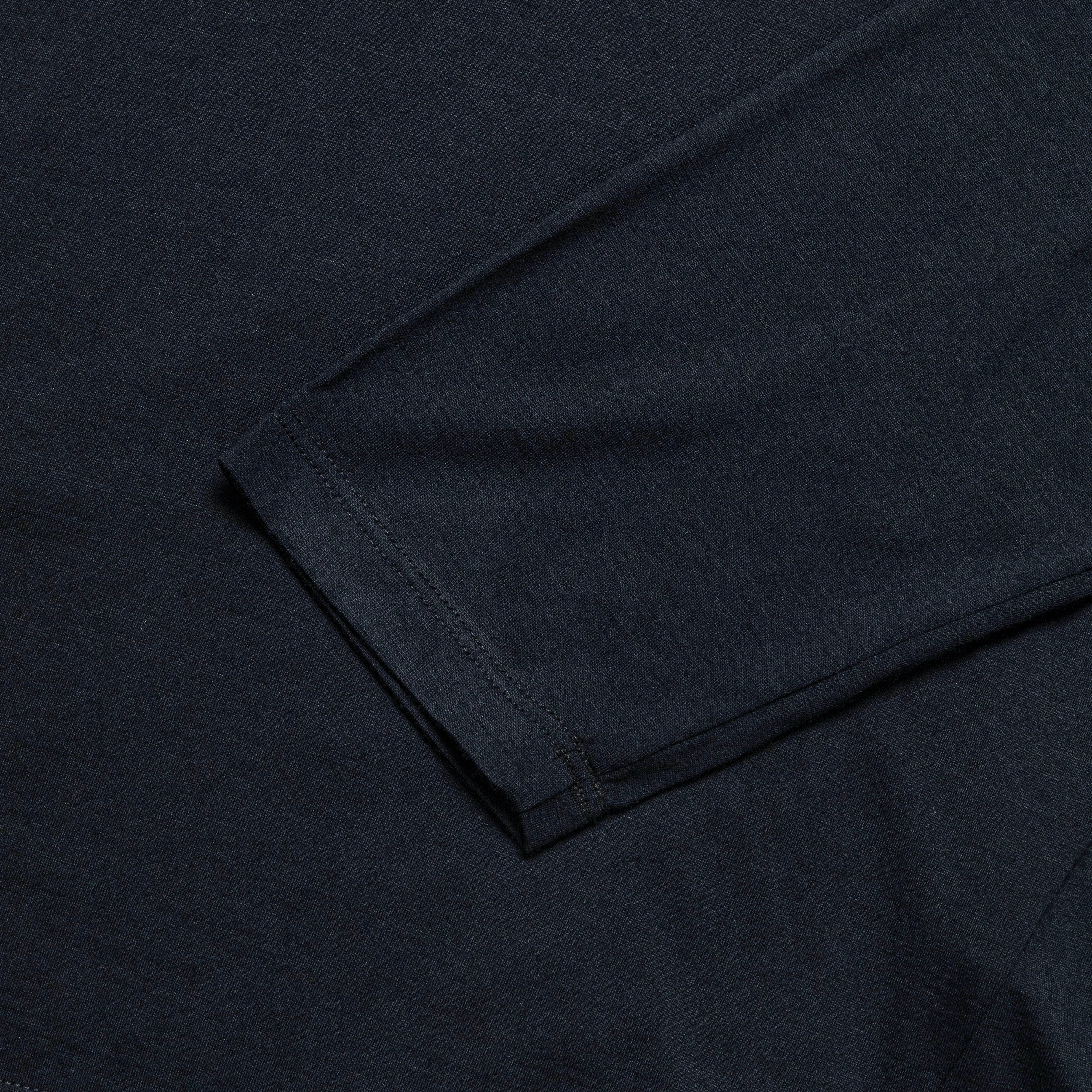 Womens Frame LS Crew - Black