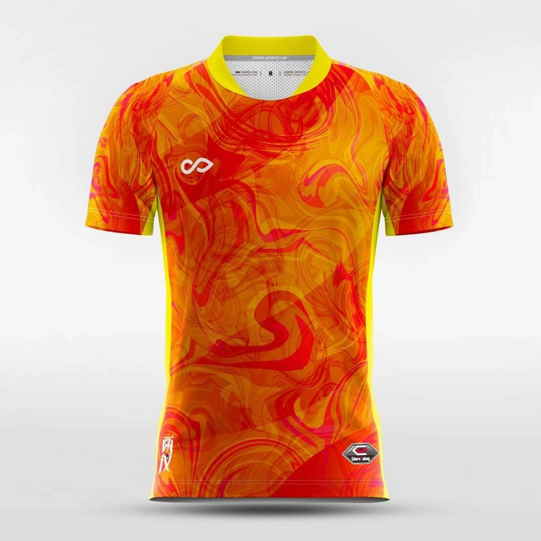 YIN AND YANG - Customized Men's Sublimated Soccer Jersey