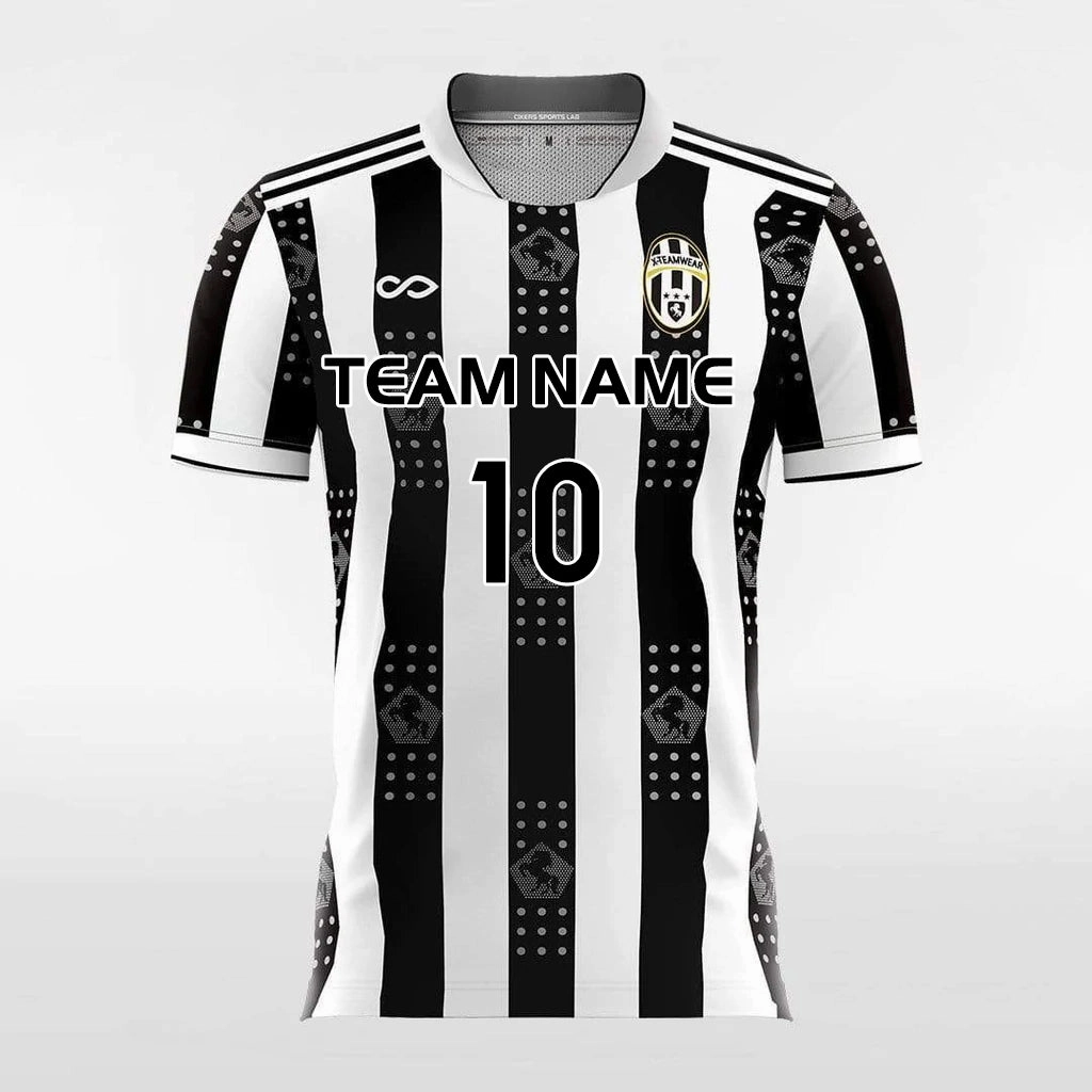 Zebra - Customized Men's Sublimated Soccer Jersey
