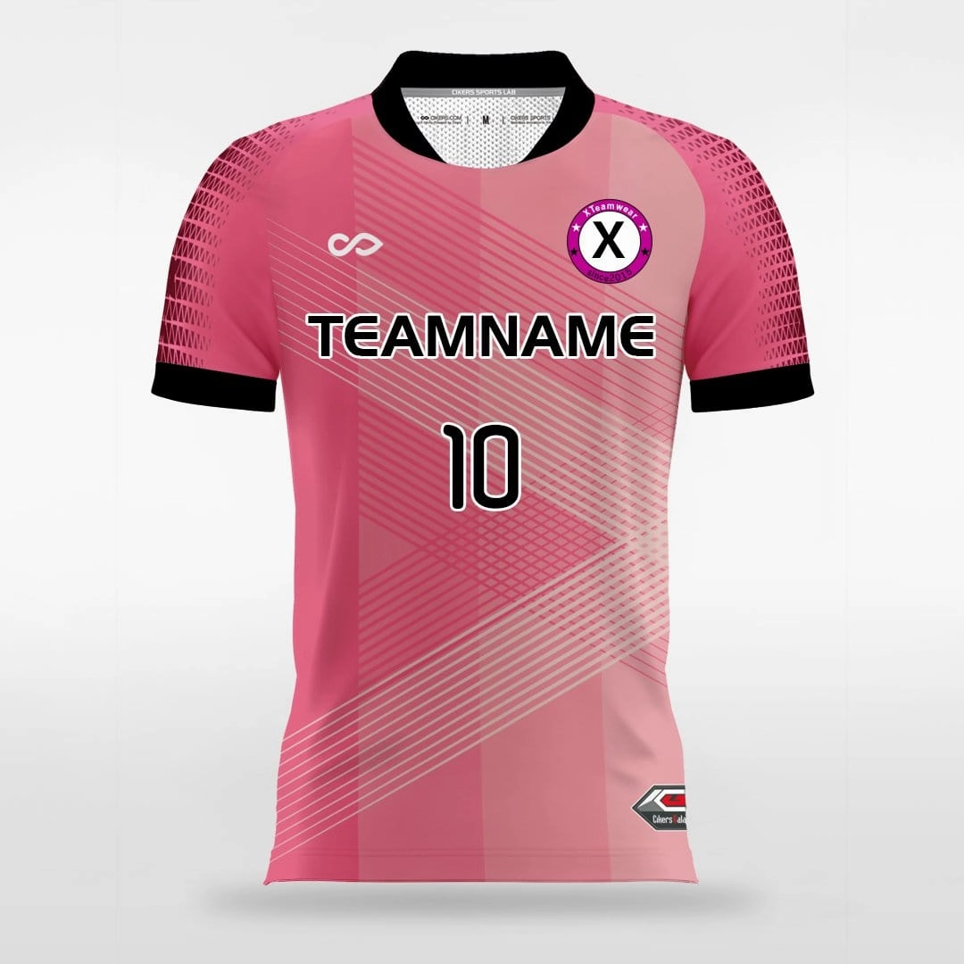 Zig Zag - Customized Men's Sublimated Soccer Jersey